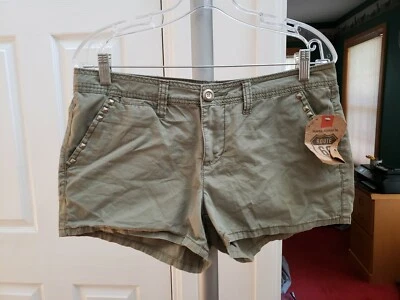 Pantalones Cortos Mujer Route 66 Verde Mini Bolsillo para Monedas.Talla 8. Nuevo con etiqueta.  Foto 1 de 4