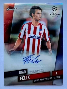2019-20 Topps Finest UEFA Joao Felix *REFRACTOR AUTO* SSP Auto Rookie !! - Picture 1 of 2