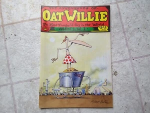 Vintage 1987 Adventures Oat Willie Comic Book #1 Rare Underground Collect Animat - Picture 1 of 3