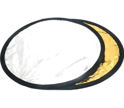 Mini reflector pequeño 30CM reflector dos en uno 30CM placa de maquillaje de belleza Foto 1 de 4