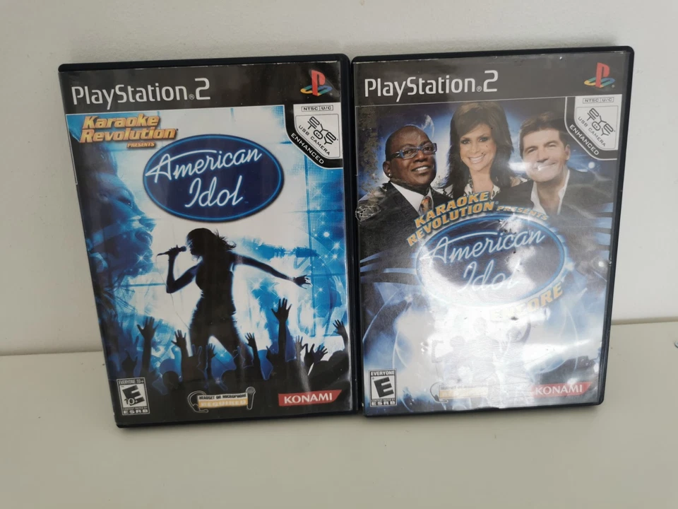 Karaoke Revolution Presents American Idol & Encore Bundle For PlayStation 2 PS2  - Image 1 of 1