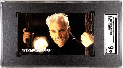 1994 Star Trek Generations #66 Malcolm McDowell - Doctor Tolian Soran SGC 9 MINT - Image 1 of 3