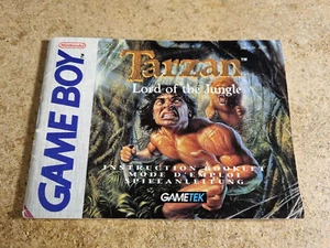 Tarzan Signore della Giungla Libretto Manuale GameBoy - Foto 1 di 2