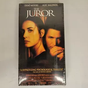 The Juror VHS SEALED NEW Demi Moore Alec Baldwin watermark watermarked thriller - Picture 1 of 6