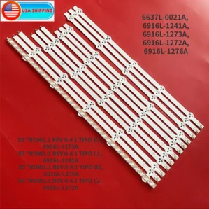 Retroilluminazione LED nuova per LG 50" ROW2.1 REV 0.4 1 TIPO 50LN5100-UB 50LA6200-UA - Foto 1 di 4
