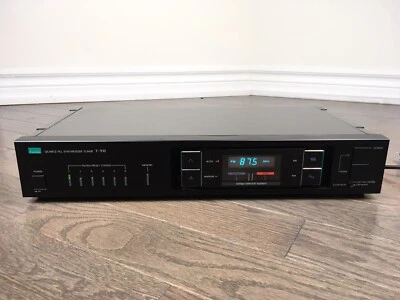 Sintonizador sintetizador PLL de cuarzo estéreo AM/FM Sansui T-910 1984 PROBADO EN JAPÓN 100 % Foto 1 de 4