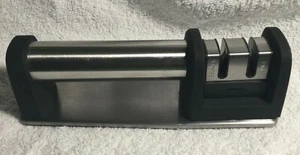 8" Messerschärfer zweistufig Messerschärfen strapazierfähig - Bild 1 von 8