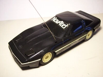 vtg. 80's 27 mhz. chevrolet corvette radio remote controlled r/c car korea - Image 1 of 4