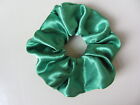 High Quality Handmade Hair Scrunchie Green Satin Xmas Gift Stocking SecretSanta
