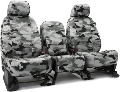 Fundas de asiento trasero cubiertas para RAM 2500 3500 doble cabina 2020-2025 camuflaje urbano Foto 1 de 4