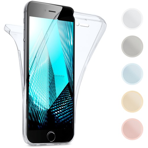 Funda para Apple IPHONE 6s / 6 de Silicona 360 Grados Protección Transparente