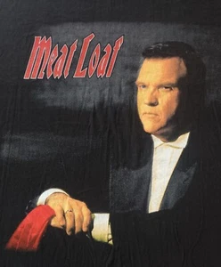 Camiseta Vintage Meatloaf 1996 Europe Tour 1999 Talla Grande 40"-42" Pecho - Imagen 1 de 24