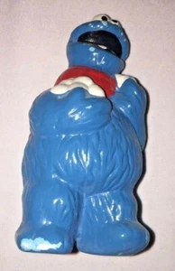 COOKIE MONSTER Ornament Keramik Vintage handbemalt Sesamstraße Muppets - Bild 1 von 7