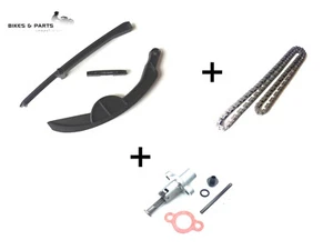 MZ 125 SM SX RT FÜHRUNGSSCHIENEN SET + DiD STEUERKETTE + KETTENSPANNER NEU TOP - Bild 1 von 1