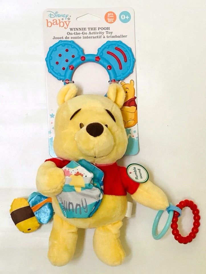 Новый с Ярлыками Disney Винни-Пух - Pooh медведь Baby на ходу деятельности коляска Baby игрушка - Изображение 1 из 1