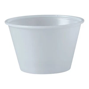 Solo Disposable Souffle Cup Clear Plastic 4 oz. 250 Ct P400N - Picture 1 of 1