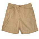 Horny Toad Mens Size 34. Khaki Shorts Side Pockets