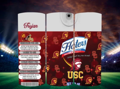 Vaso de viaje y pajita de metal de acero inoxidable USC Trojan Haters Be Gone - 20 OZ Foto 1 de 3