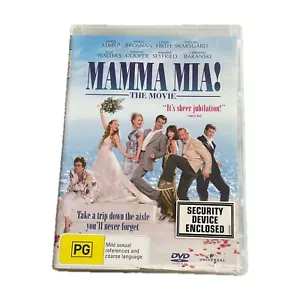 Mamma Mia! (2008 : 1 Disc DVD Set) Brand New Sealed In Plastic Region 4 - Picture 1 of 2