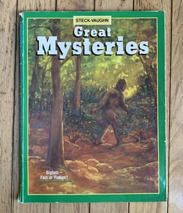 Great Mysteries Paperback Workbook 1990 Bigfoot Lochness Earhart Amityville etc. - Bild 1 von 6