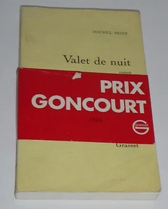 Michel Host Prix Goncourt 1986 - Valet de Night EO - mit signiertem Versand - Bild 1 von 10