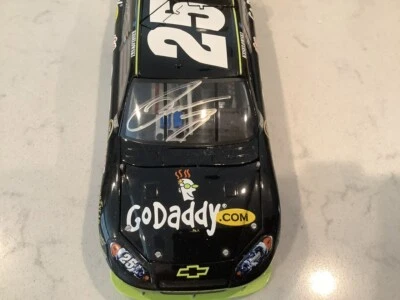 CHEVY IMPALA SS GODADDY.COM 2008 AUTOGRAFIADO POR BRAD KESELOWSKI DIECAST & CARD Foto 1 de 4