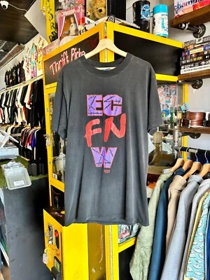 Camiseta de lucha libre vintage años 90 ECW EC FN W talla grande Foto 1 de 4