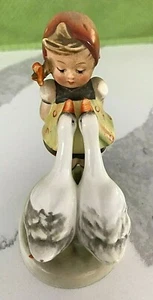 Vintage Genuine Hummel Goebel Figurine Ganseliesl Goose Girl #47/3/0 TMK3 4"H - Imagen 1 de 7