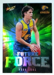 2024 Select AFL Green Future Force FFG84 Noah Long West Coast 155/195 - Picture 1 of 3