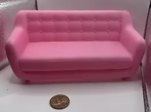 Replacement Parts for Barbie Malibu House Dollhouse Playset - FXG57 ~ Pink couch - Picture 1 of 4