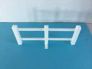 Vintage Fisher Price Little People #915 White Farm Fence piece section EUC - Picture 1 of 2