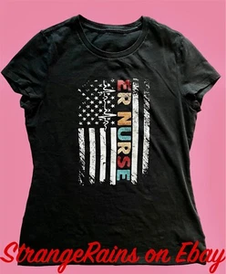 E.R. Camiseta de enfermera dama (pequeña) sala de emergencias - Imagen 1 de 2