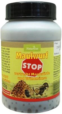 Maulwurf Stop Maulwurfschreck Maulwurfabwehr Vertreibungsmittel - Bild 1 von 3