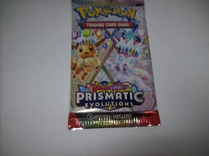 Pokemon Prismatic Evolutions Sealed Booster Pack Free Ship & Tracked - Picture 1 of 2