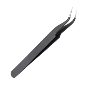 Precision Tweezer Stainless Steel Anti Static All Purpose Tool Needle Tweezers - Picture 1 of 5