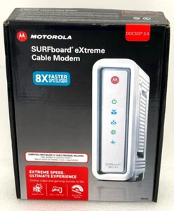 Módem de cable extremo MOTOROLA SURFboard SB6141 DOCSIS 3.0 - Imagen 1 de 6