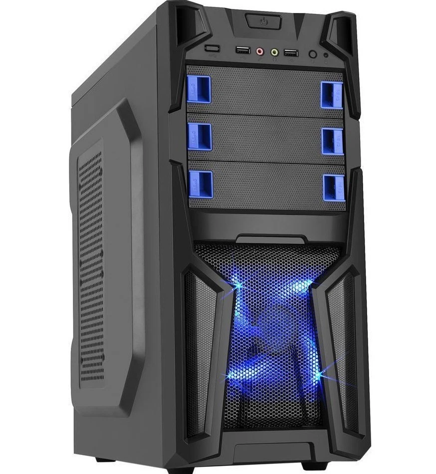 AMD Quad Core 8GB RAM 500GB HDD DVDRW WIFI Desktop PC Computer - Image 1 of 1