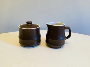 Vintage Casual Ceram Regency Stoneware Creamer and Sugar Bowl - Picture 1 of 13