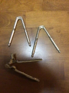 3 Vintage Nutcrackers HMQ And Unbranded All Approximately 5" Long - Picture 1 of 6