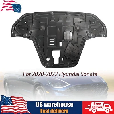 Para Hyundai Sonata 2020-2022 Motor delantero bajo cubierta protectores contra salpicaduras nuevo Foto 1 de 4