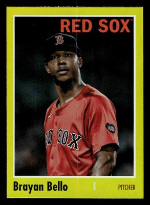 2024 Topps Archives - Yellow Foilboard - #194 Brayan Bello - Image 1 of 2