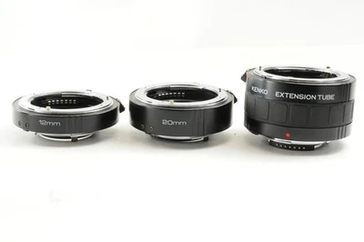 [Excellent+++] Kenko Extension Tube Set N-AF For Nikon F w/ Caps - Image 1 of 4