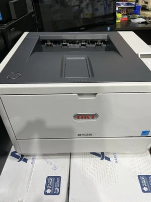 OKI B432DN STAMPANTE LASER B/N USB 38 PPM 1.200 DPI COLORE GRIGIO - Immagine 1 di 4