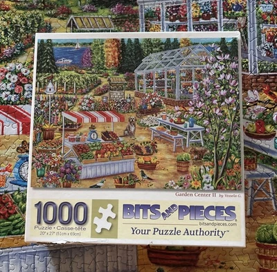 Rompecabezas Brots & Pieces Usado Completo 1000 Piezas Garden Center II  Foto 1 de 4