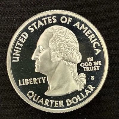 2008 S Arizona State Quarter 90% Silver Stunning GEM Deep Cameo Proof - Image 1 of 2