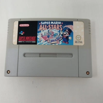 超级马里奥全明星(超级任天堂)SNES 欧洲 PAL 进口美国卖家 — 第 1/4 张图片