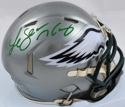 Mini Casco LeSean McCoy Autografiado Philadelphia Eagles Velocidad Flash - JSA W Foto 1 de 4
