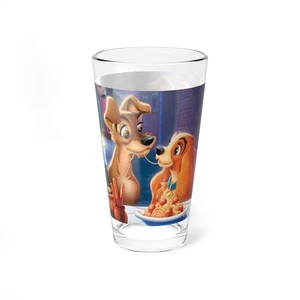 Lady and the Tramp 16oz Pint Glass - Picture 1 of 7
