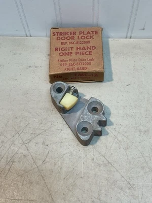 Ford Truck 1956 puerta derecha pestillo placa golpeadora F-100 F-250 F-350 F-600 nuevo de lote Foto 1 de 4