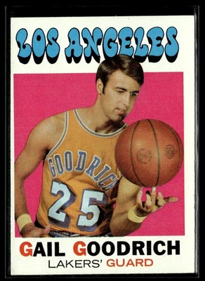 1971-72 Topps Gail Goodrich EX/MT Set Break #121 - Image 1 of 2
